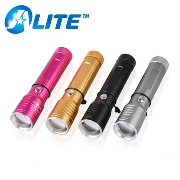 Hot sale new arrival promotional items colorful led light flashlight