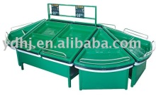 Supermarket Acrylic fruit and vegetable rack