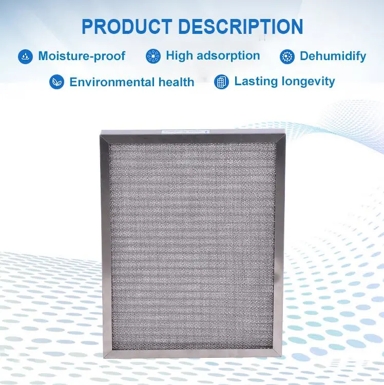 Clean-Link Pleated Synthetic Fiber Panel G4 Air Filter with High Dust Holding Capacity