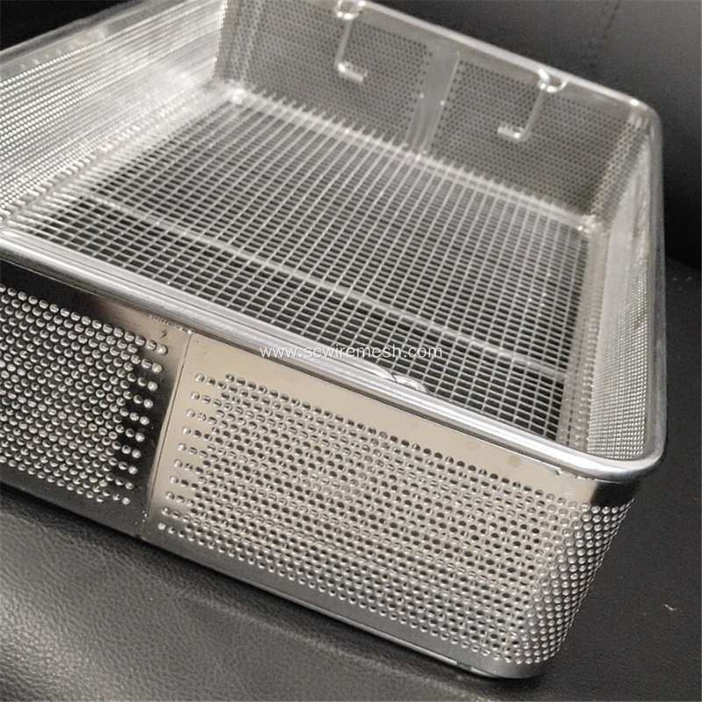 Stainless Steel Perforated Plate Baskets