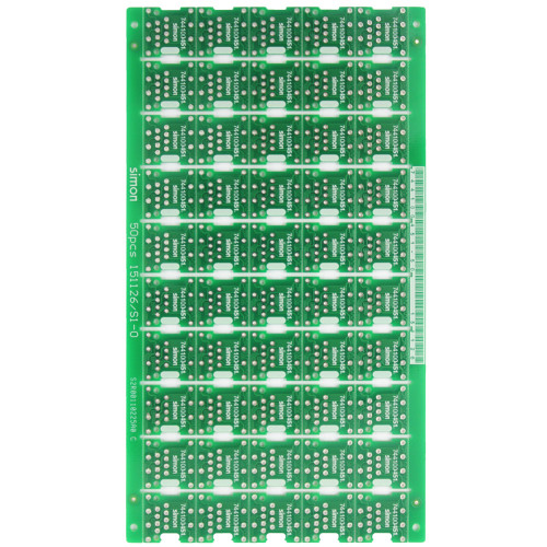 Small size double layer circuit boards