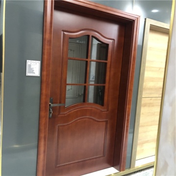 Latest Sri Lankan Style Antique Luxury Glass Wooden Exterior Door Designs