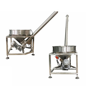 Helical Tube Hooper Mini Soap Food Grain Suction Feeder