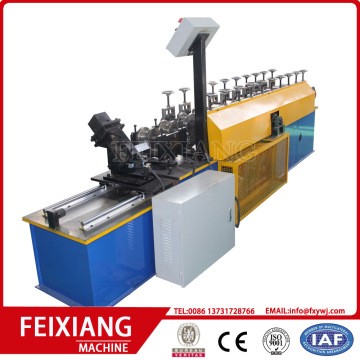 Metal wall stud channel making machine