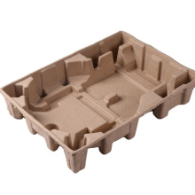 Bio degradable Recycled Paper Pulp Molded Packaging Insert