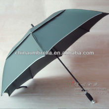 double umbrella two lalyer windproof umbrella golf umbrella XB-007
