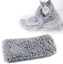 Pet drying bath towel