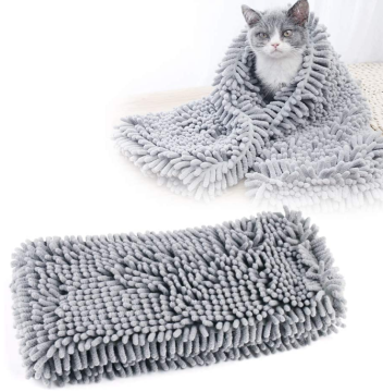 Pet drying bath towel