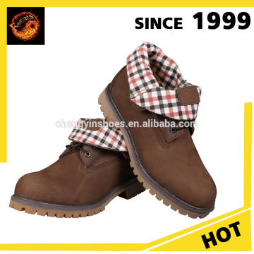 Mining mens work time nubuck leather strong hard safety boots work shoes en345