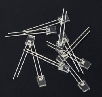 7.08mm Blue Color Rectangular LED Lamp