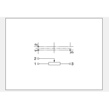 Rs151-serie potentiometer