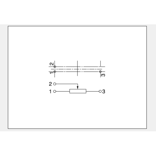 Rs151-serie potentiometer