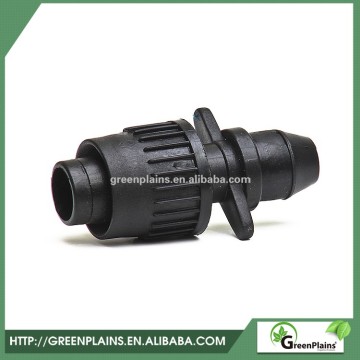 Popular PP black greenhouse drip irrigation connector fitting