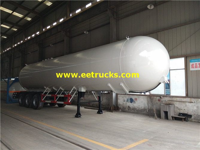 60cbm Tri-axle LPG Gas Delivery Trailers