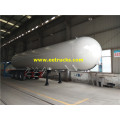 60CBM Tri-axle LPG Trailers za utoaji wa gesi