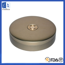 Round Best CD Storage Metal Gift Case