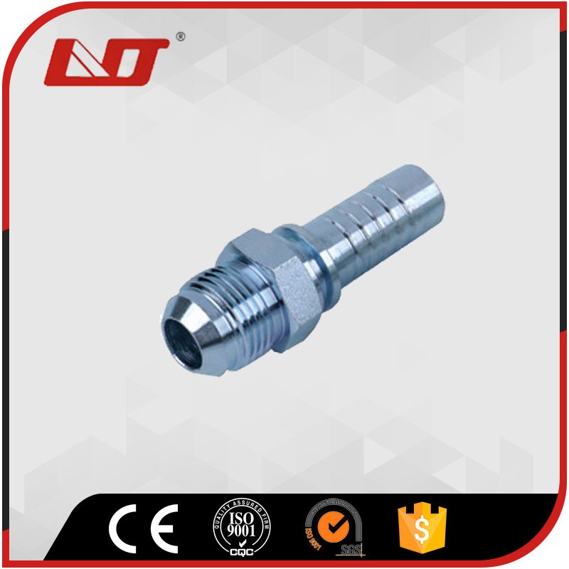 (16711) High Pressure Carbon Steel JIC Hose Crimping Fittings