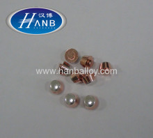 Sliver Alloy Electrical Bimetal Contact Rivet?