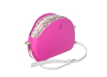 Waterproof long strap small shoulder bag with zip