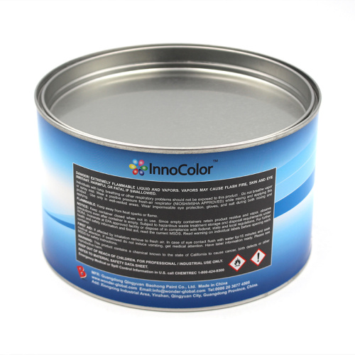 Peinture de remplissage de carrosserie légère InnoColor Car Putty 2K BPO