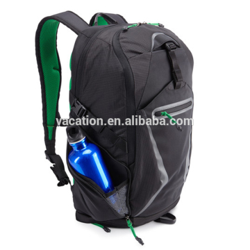 heavy duty laptop sports backpack with water bottle holder