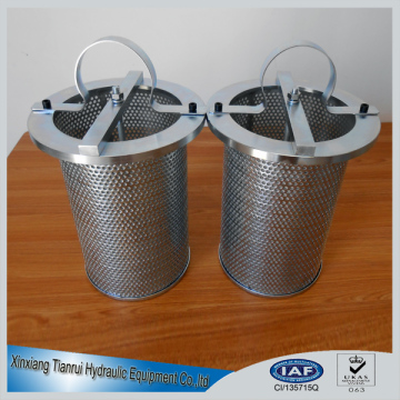 Oil Removal Basket Filter Element