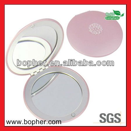 mini foldable round pocket mirror