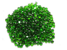 Untreated Green Chrome Diopside Gemstones For Jewelry Settings