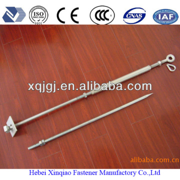 Galvanized Ground Rod/Stay Anchor Rod/Stay Rod with Bow