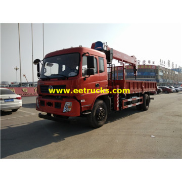 Dongfeng 5ton Truck mounted Telescopic Cranes