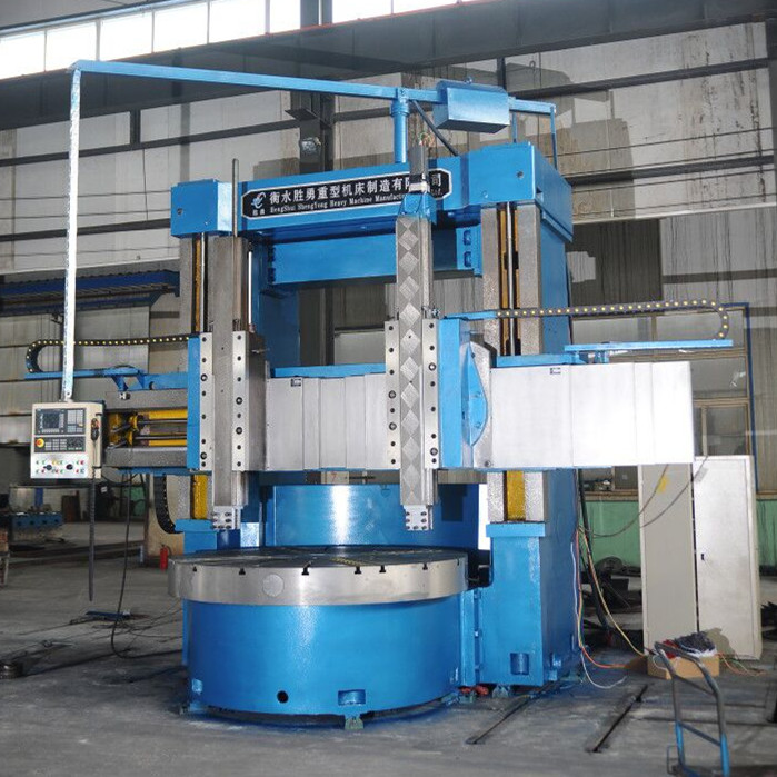 Gantry type vertical turret lathe