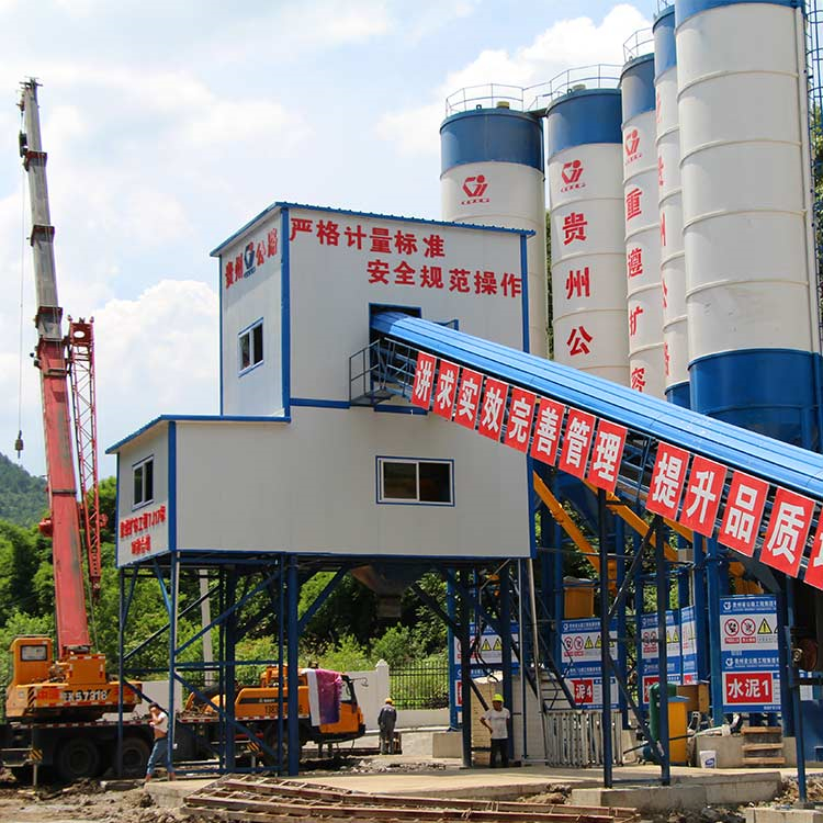 Concrete batching plant ready mix rental project report