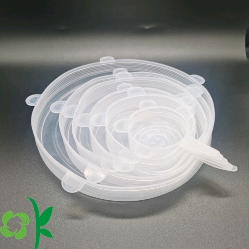 Nắp căng silicone Gói 6 chiếc Kích thước khác nhau