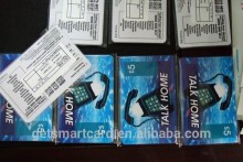 Free Sample High Quality Scratch Card for mobile phones
