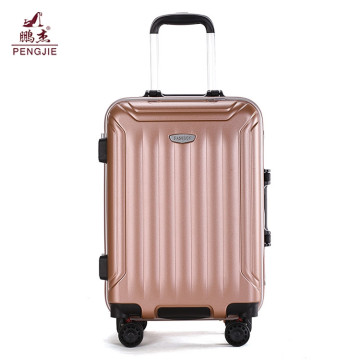 Promotion ABS+PC travel trolley luggage