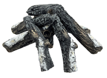 ABLE Ceramic Fiber Wood Birch Log Sets