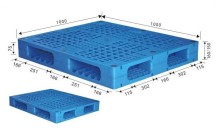 Standard size blue recycle plastic pallet