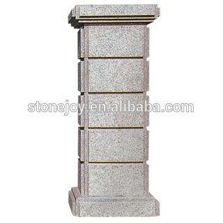 Garden Stone Gate Pillars, Entrance Column, Gate Post
