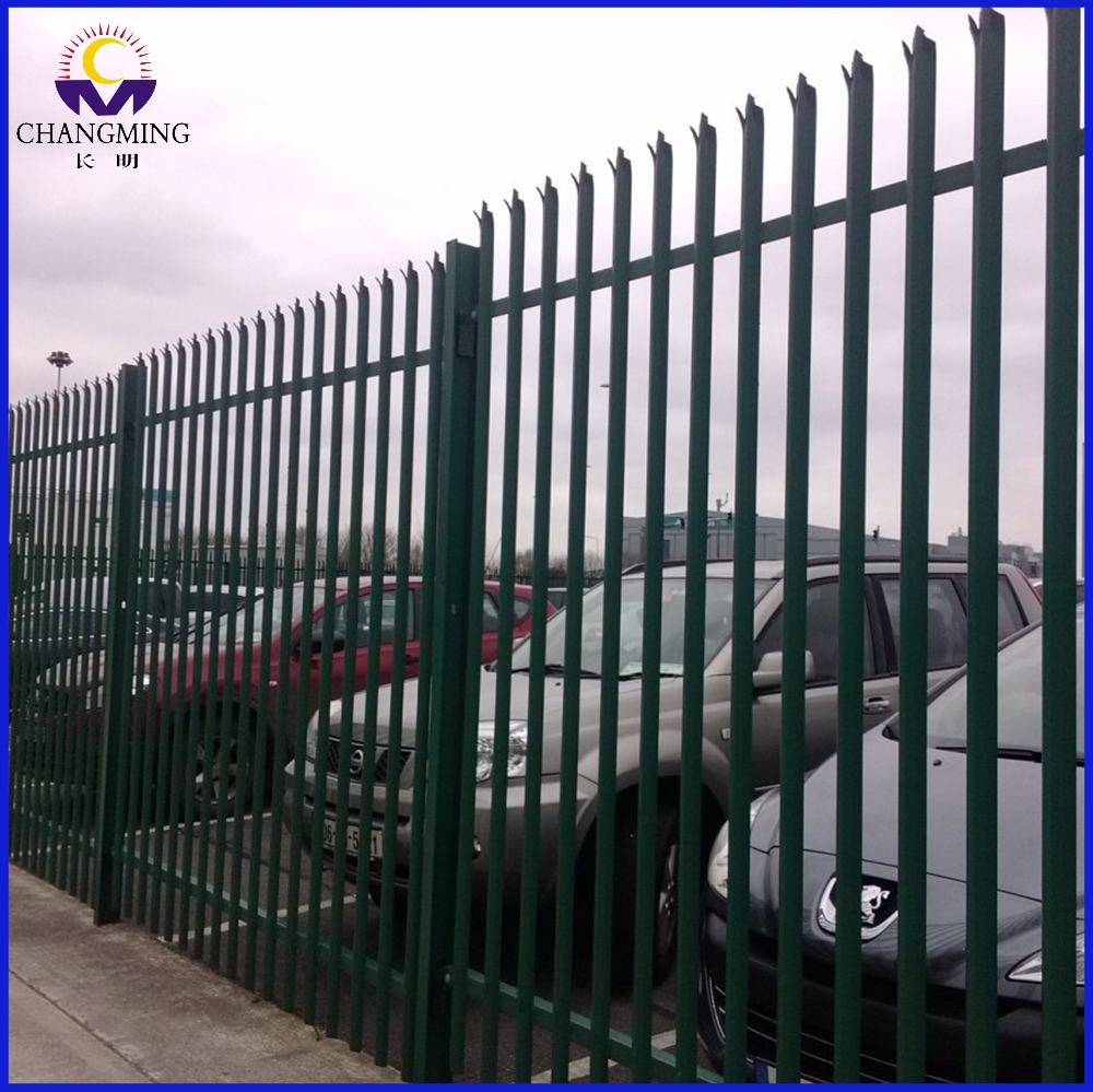 Colorful Steel Palisade Fence