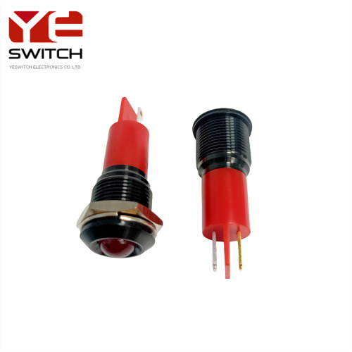 YESWITCH 16mm Waterproof Red Indicator Charging Pile