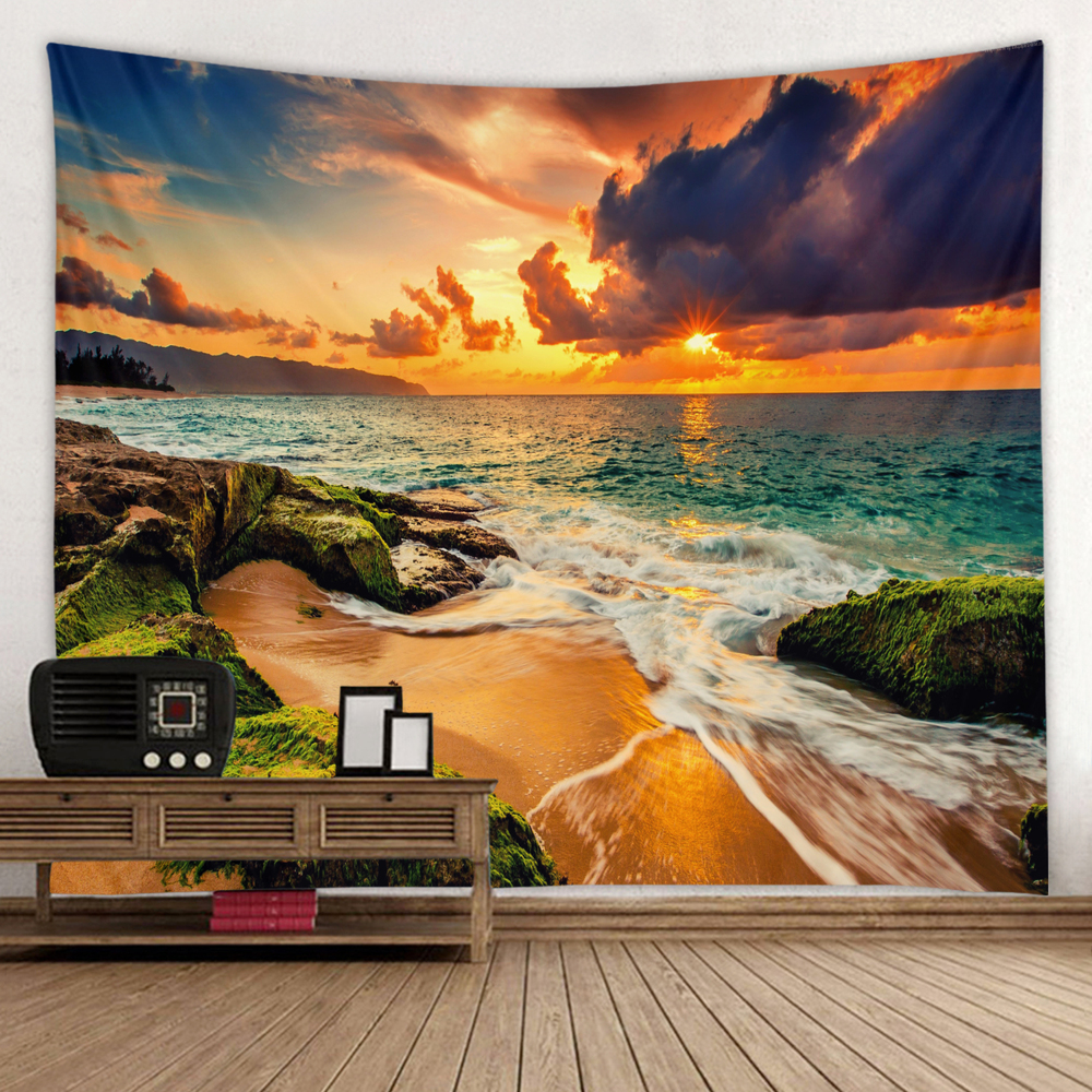 3D Beach Bedroom tapestry2024-0 (9)-06