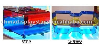 Colored Acrylic Display Cabinets/ counter display/ Display Case