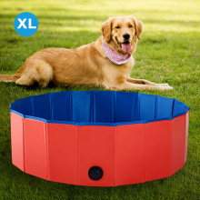 Kolam renang hewan peliharaan renang lipat anjing pvc pet pet bath