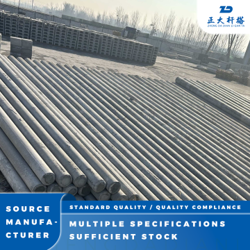 Prestressed Tapered Concrete Power Pole