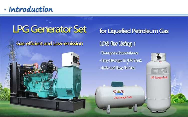 Shandong weifang manufacturer  300kw LPG Gas Turbine Generators