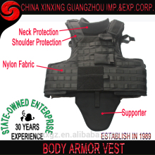 China Xinxing Guangzhou black bullet proof vest full body armor suit