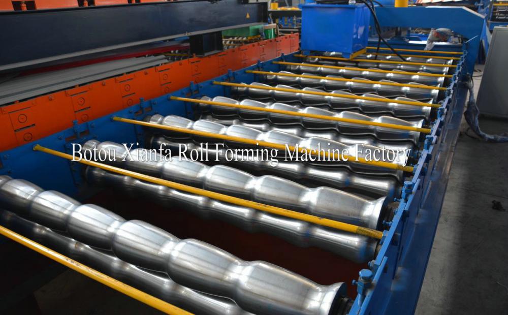 Automatic Roofing Sheet Glazed Tile Roll Forming Machine