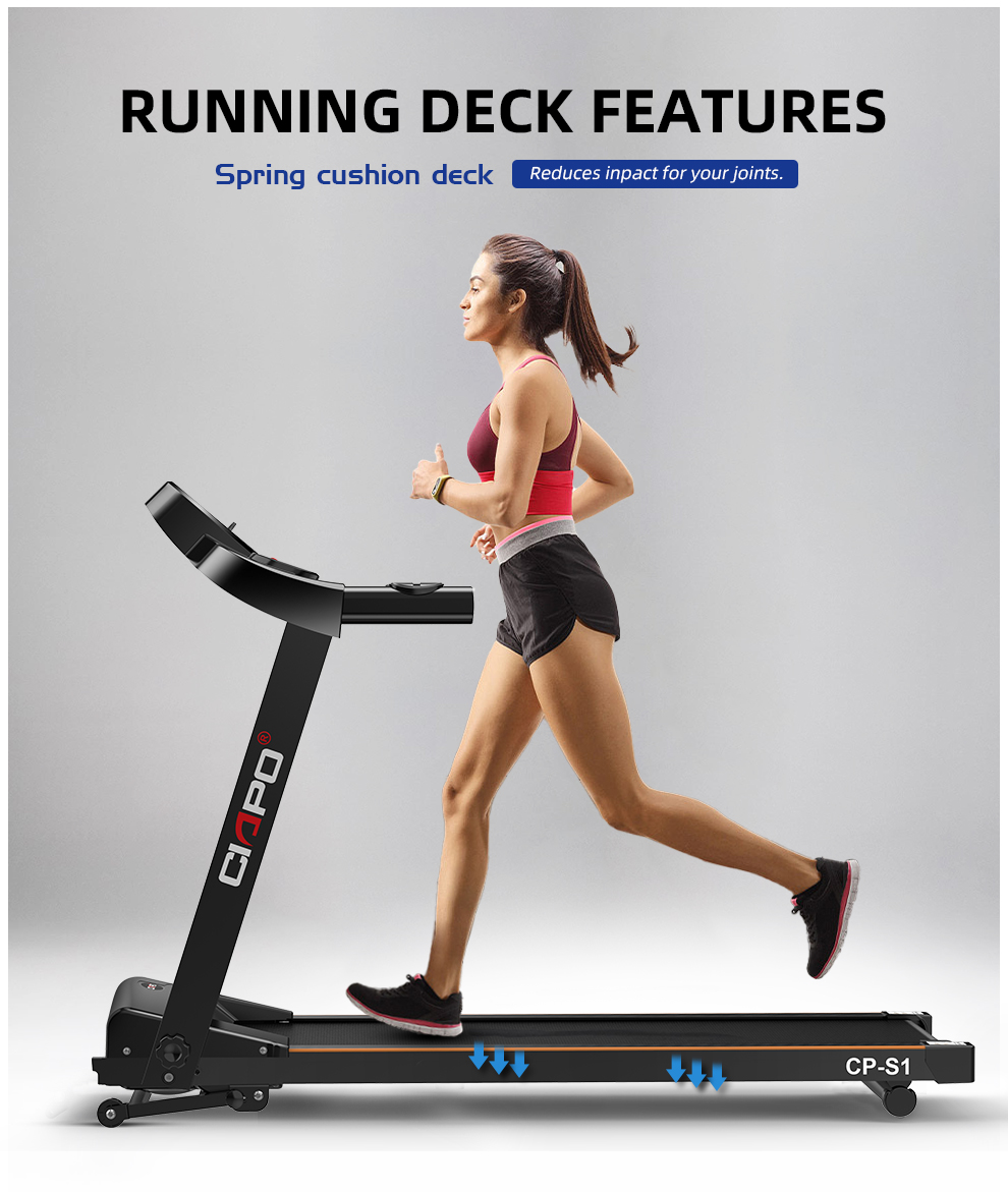 2021 Newest  foldable home use electric treadmill