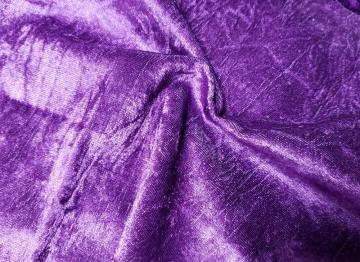 Dyed Polyester Crumpled Sofa Upholstery Fabric