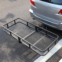 Steel Folding Rear Hitch Cargo Carrier Luggage Rack